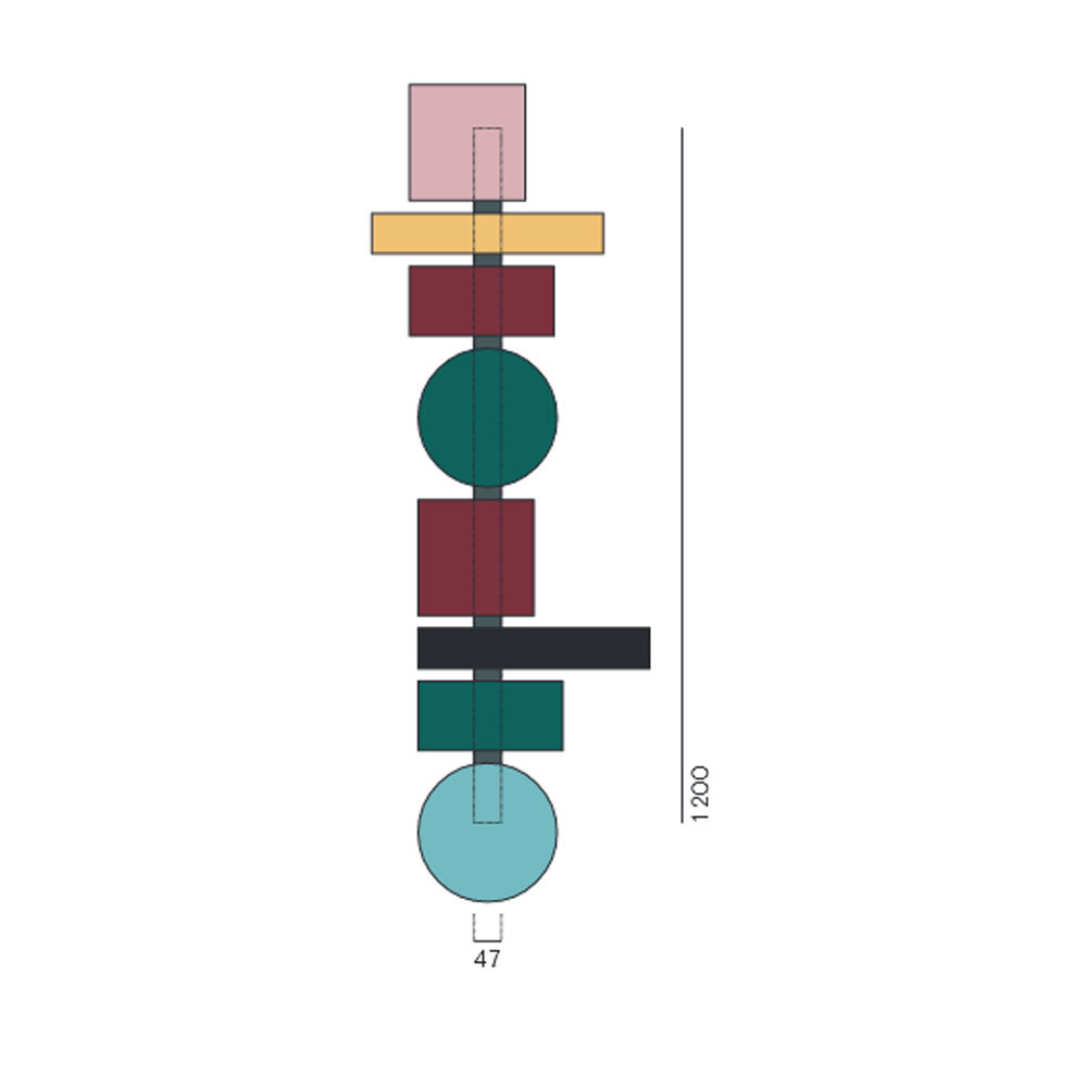 Pallucco Totem 120 Wall Light