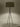 Tripode G5 floor lamp by Santa and Cole with black ribbon lampshade