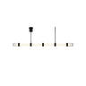 Wit 6 Glass Linear Pendant | Visual Comfort Modern | LoftModern