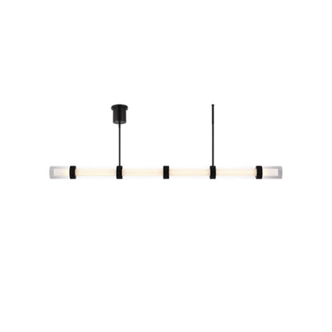 Wit 6 Glass Linear Pendant | Visual Comfort Modern | LoftModern