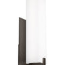 Cosmo 18 LED outdoor wall sconce, bronze finish, 3000K, modern exterior lighting"