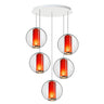 Bel Occhio 5-Light Acrylic Globe LED Chandelier by Pablo Designs - image 3