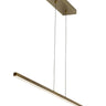 Aged Brass Essence by Visual Comfort, shown against white
