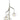 Dimmable Sedona chandelier, satin nickel, clear glass, sophisticated commercial lighting fixture.