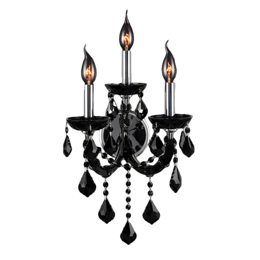 Lyre Wall Sconce by Worldwide Lighting W23113C12-BL