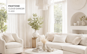 Cloud Dancer Collection: Pantone 2026-Inspired Furniture, Lighting & Home Decor