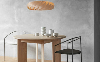 Tom Rossau TR5 pendant in natural birch