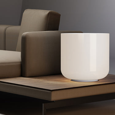 Totem Single LED Table Lamp – Opal Glass Dim-to-Warm Modern Lighting by Pablo Designs - image 7