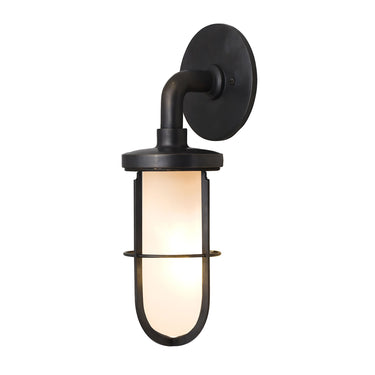 Weatherproof Ship's Well Glass Wall Light of Original BTC