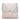 Soft Pink cocoon blanket by Rian Tricot laid open