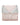 Soft Pink cocoon blanket by Rian Tricot laid open