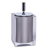 Gloss Platinum Swabs Holder by Vallvé, front view