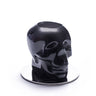 Cranium Vintage Vase Smoke by Vallvé, front view