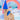Landscape Blocks Large by Eguchi Toys, church with a blue spire