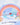 Landscape Blocks Large by Eguchi Toys, rainbow and town scene