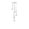 Sky Solo 5-Pendant LED Chandelier – Modern Dim-to-Warm Lighting by Pablo Designs - image 3