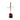Cranium Vintage Towel Rack Red by Vallvé, alternate angle