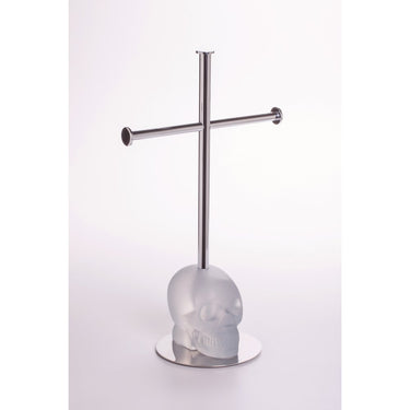 Cranium Towel Rack Clear by Vallvé, alternate angle