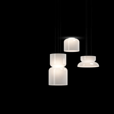 Totem LED Flush Mount Ceiling Light with Opal Glass by Pablo Designs - image 4