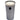 Ladenac Urban Senses Deluxe Candle 8.5 kg – Boisée Chic seven-wick candle in a silver-grey metallic glass vessel