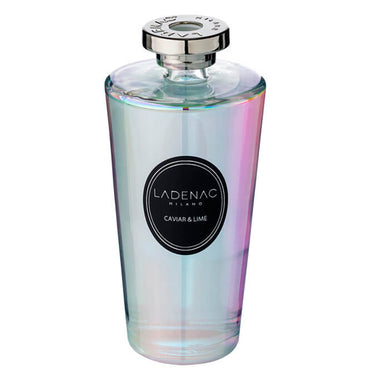Ladenac Urban Senses 500 ml reed diffuser – Caviar Lime iridescent bottle