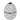 Ladenac Bois de Russie 450 g egg – White Silver Stripes egg candle