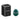 Ladenac Bois de Russie 220 g egg – Green Silver Stripes egg beside its black gift box
