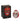 Ladenac Skull candle – Red skull beside its black gift box