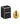Ladenac Bois de Russie 450 g egg – Gold and Crystals egg beside its black gift box