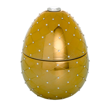 Ladenac Bois de Russie 450 g egg – Gold and Crystals egg candle