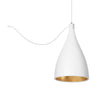 Swell String XL Narrow LED Pendant Light for Indoor & Outdoor Use by Pablo Designs