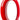 Finesse Decor Trombone Red - Set of Two Vases 