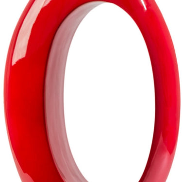 Finesse Decor Trombone Red Set of Two Vases