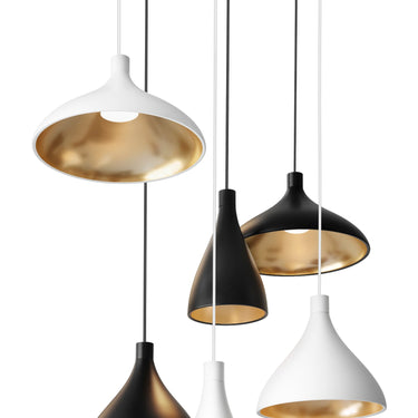 Swell Single Medium LED Pendant Light for Indoor and Outdoor Use by Pablo Designs - image 7