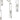 Finesse Decor Elysian 10 Light Chandelier - Chrome 