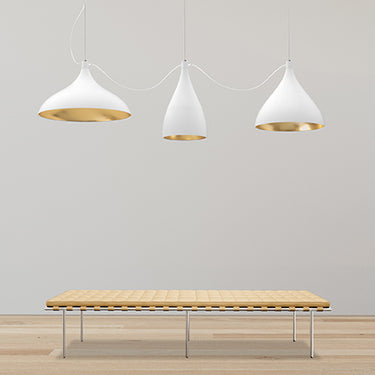 Swell String XL Modular Indoor Outdoor LED Pendant Light by Pablo Designs - image 3