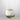 Lucid 200 table lamp with silvered oxidised brass base and honed alabaster dome