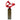 Finesse Decor Abstract Mask 54" Tall Floor Sculpture - Metallic Red With Gray Stand 
