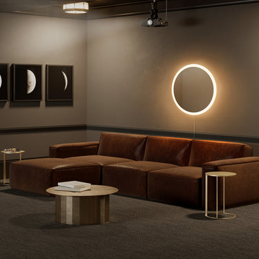 Super Star Round LED Mirror