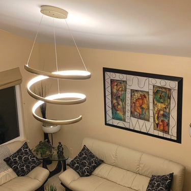Abra Lighting Sling Spring Pendant