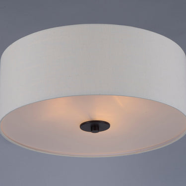 Maxim Lighting Bongo 3-Light Flush Mount Oil Rubbed Bronze
