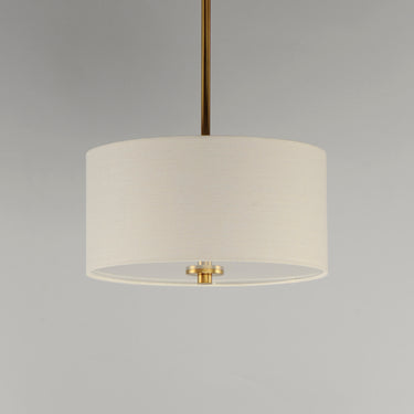 Maxim Lighting Bongo 2-Light Pendant/Semi-Flush Mount Natural Aged Brass