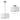 Maxim Lighting Bongo 2-Light Pendant/Semi-Flush Mount Satin Nickel