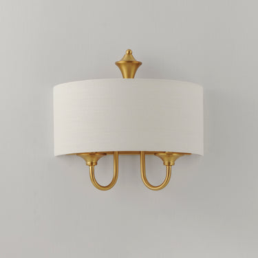 Maxim Lighting Bongo Wall Sconce Natural Aged Brass