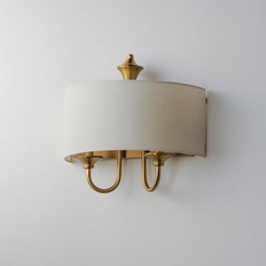 Maxim Lighting Bongo Wall Sconce Natural Aged Brass