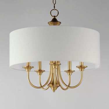 Maxim Lighting Bongo 5-Light Pendant Natural Aged Brass