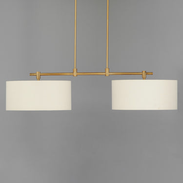 Maxim Lighting Bongo 2-Light Pendant Natural Aged Brass
