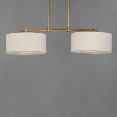 Maxim Lighting Bongo 2-Light Pendant Natural Aged Brass