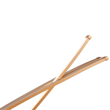 Abra Lighting Wishbone Crossed Frame Pendant