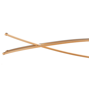 Abra Lighting Wishbone Crossed Frame Pendant